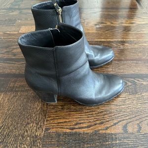 Shoes of Prey Leather Booties 10.5